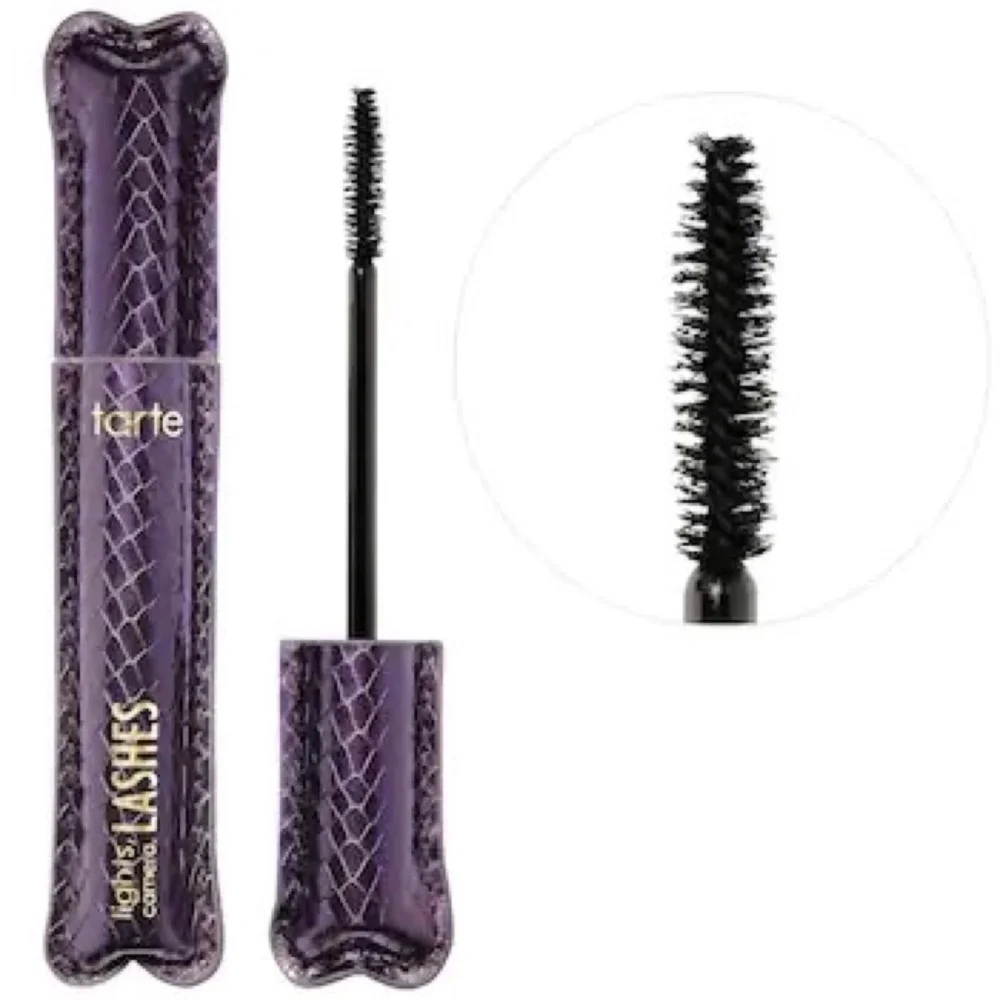 Tarte Lights Camera Lashes 4-in-1 Vegan Mascara Black Full Size NIB